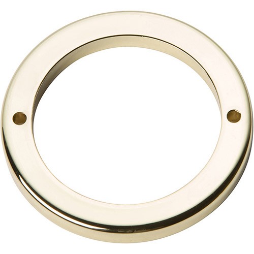 ATLAS HOMEWARES CABINET HARDWARE Tableau Round Base 2 1-2" FRENCH GOLD - cabinetknobsonline