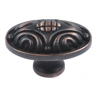 ATLAS HOMEWARES CABINET HARDWARE ODEON KNOB VENITIAN BRONZE - cabinetknobsonline