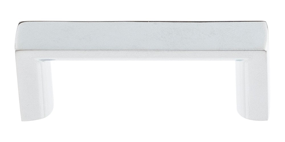 ATLAS HOMEWARES CABINET HARDWARE Tableau Squared Handle 1 7-8" CHROME - cabinetknobsonline