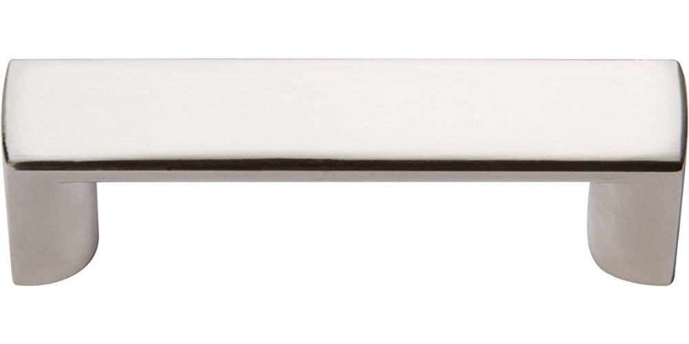 ATLAS HOMEWARES CABINET HARDWARE Tableau Squared Handle 1 7-8" POLISHED NICKEL - cabinetknobsonline