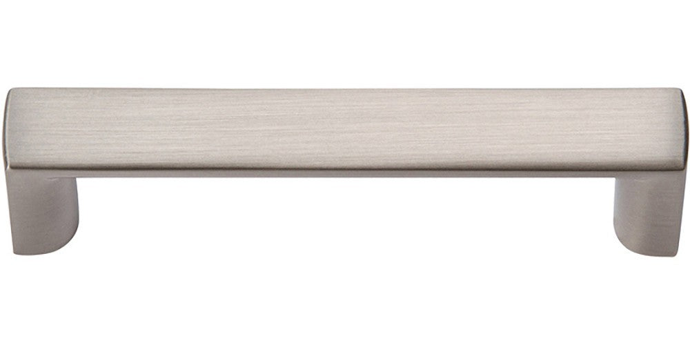 ATLAS HOMEWARES CABINET HARDWARE Tableau Squared Handle 2 1-2" BRUSHED NICKEL - cabinetknobsonline