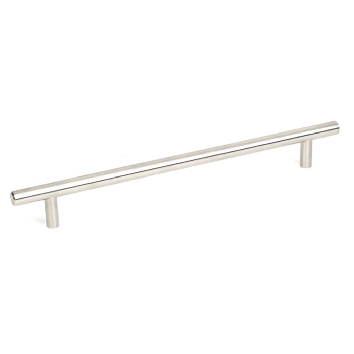 Century Cabinet Hardware Stainless - Stainless Steel, 640mm cc T-Handle, 700mm oa, Brushed Stainless Steel - cabinetknobsonline
