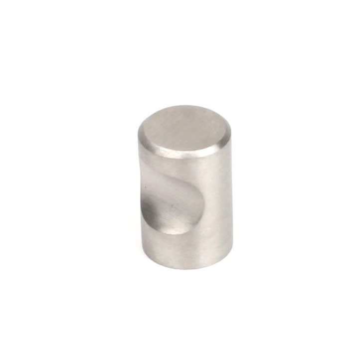 Century Cabinet Hardware Stainless - Stainless Steel, 3-4" dia. Knob, Brushed Stainless Steel - cabinetknobsonline