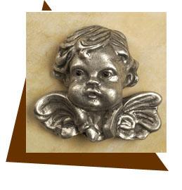 Anne At Home Cherub Cabinet Knob - Large - cabinetknobsonline