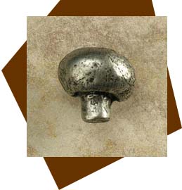 Anne At Home Mushroom Cabinet Knob - Large - cabinetknobsonline