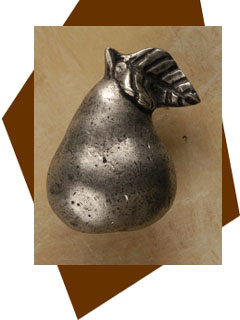 Anne At Home Pear Cabinet Knob - cabinetknobsonline