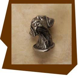 Anne at Home Labrador Retriever Dog Cabinet Knob - cabinetknobsonline