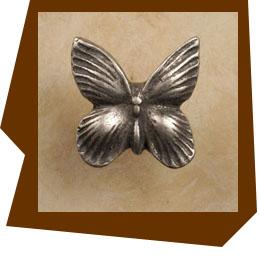 Anne At Home Butterfly Cabinet Knob Small - cabinetknobsonline