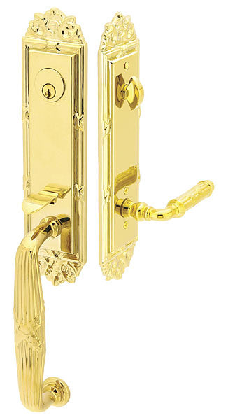Emtek Door Hardware  Classic Pocket Door Mortise Lock Keyed - cabinetknobsonline