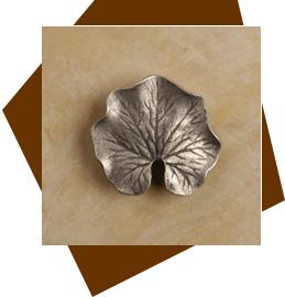 Anne At Home Lily Pad Cabinet Knob - Large - cabinetknobsonline