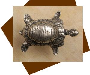 Anne at Home Turtle Cabinet Knob-Small - cabinetknobsonline