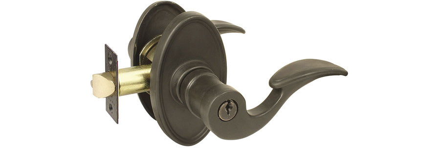 Emtek Door Hardware Lost Wax Cast Bronze Key In Knobset -Leverset #11 Rosette - cabinetknobsonline