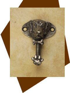 Anne at Home Golden Retriever Hook - cabinetknobsonline