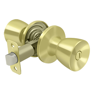 Deltana Architectural Hardware Residential Locks: Home Series St. Thomas Knob Privacy each - cabinetknobsonline