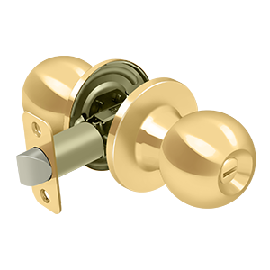 Deltana Architectural Hardware Residential Locks: Home Series Round Knob Privacy each - cabinetknobsonline