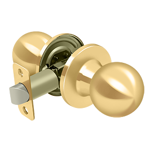 Deltana Architectural Hardware Residential Locks: Home Series Round Knob Passage each - cabinetknobsonline