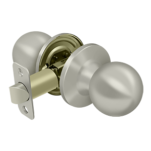 Deltana Architectural Hardware Residential Locks: Home Series Round Knob Passage each - cabinetknobsonline