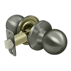 Deltana Architectural Hardware Residential Locks: Home Series Round Knob Passage each - cabinetknobsonline