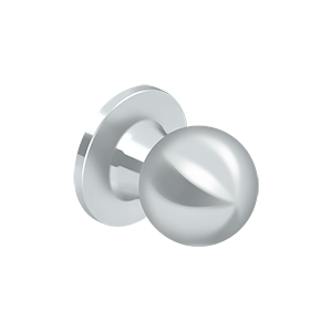 Deltana Architectural Hardware Residential Locks: Home Series Round Knob Dummy each - cabinetknobsonline