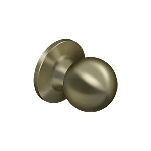 Deltana Architectural Hardware Residential Locks: Home Series Round Knob Dummy each - cabinetknobsonline