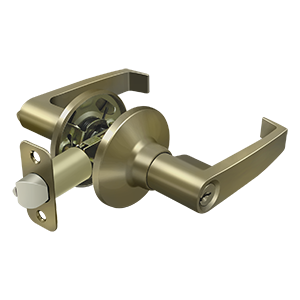 Deltana Architectural Hardware Residential Locks: Home Series Linstead Lever Entry each - cabinetknobsonline