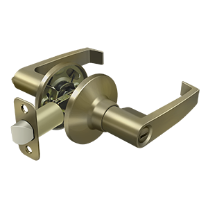 Deltana Architectural Hardware Residential Locks: Home Series Linstead Lever Privacy each - cabinetknobsonline