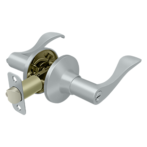 Deltana Architectural Hardware Residential Locks: Home Series Savanna Lever Entry Left Hand each - cabinetknobsonline