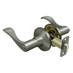 Deltana Architectural Hardware Residential Locks: Home Series Savanna Lever Privacy Right Hand each - cabinetknobsonline