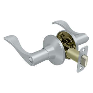 Deltana Architectural Hardware Residential Locks: Home Series Savanna Lever Privacy Right Hand each - cabinetknobsonline