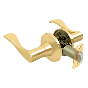 Deltana Architectural Hardware Residential Locks: Home Series Savanna Lever Passage Right Hand each - cabinetknobsonline