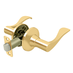 Deltana Architectural Hardware Residential Locks: Home Series Savanna Lever Passage Left Hand each - cabinetknobsonline