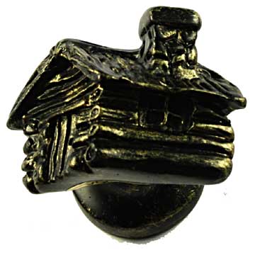 Sierra Lifestyles - Big Sky Cabinet Hardware Cabin Knob - Bronzed Black - cabinetknobsonline