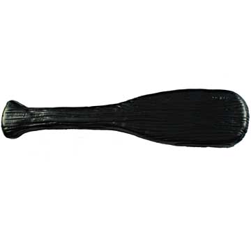 Sierra Lifestyles - Big Sky Cabinet Hardware Canoe Paddle Pull - Black - cabinetknobsonline