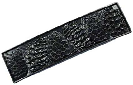 Sierra Lifestyles - Big Sky Cabinet Hardware Pinecone Pull - Black - cabinetknobsonline