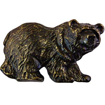 Sierra Lifestyles - Big Sky Cabinet Hardware Grizzly Pull - Bronzed Black - cabinetknobsonline