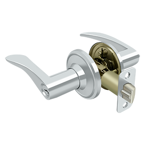 Deltana Architectural Hardware Residential Locks: Home Series Trelawny Lever Entry Right Hand each - cabinetknobsonline