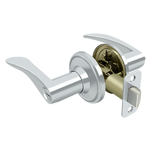 Deltana Architectural Hardware Residential Locks: Home Series Trelawny Lever Privacy Right Hand each - cabinetknobsonline