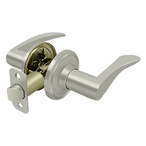 Deltana Architectural Hardware Residential Locks: Home Series Trelawny Lever Passage Left Hand each - cabinetknobsonline
