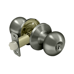 Deltana Architectural Hardware Residential Locks: Home Series Portland Knob Entry each - cabinetknobsonline