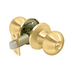 Deltana Architectural Hardware Residential Locks: Home Series Portland Knob Privacy each - cabinetknobsonline