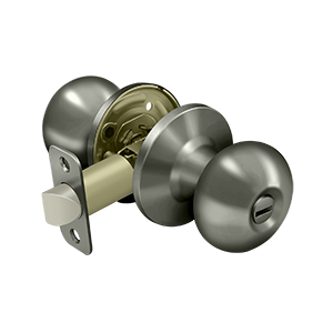 Deltana Architectural Hardware Residential Locks: Home Series Portland Knob Privacy each - cabinetknobsonline