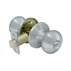 Deltana Architectural Hardware Residential Locks: Home Series Portland Knob Privacy each - cabinetknobsonline