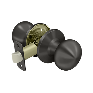 Deltana Architectural Hardware Residential Locks: Home Series Portland Knob Passage each - cabinetknobsonline