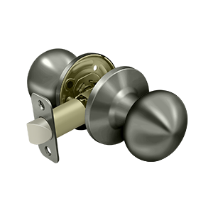 Deltana Architectural Hardware Residential Locks: Home Series Portland Knob Passage each - cabinetknobsonline