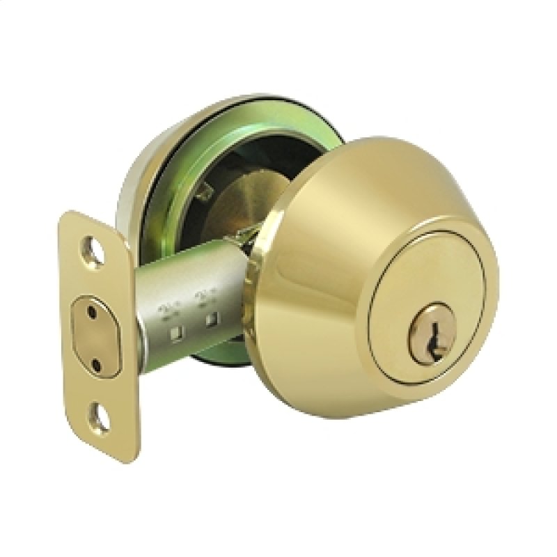 Deltana Architectural Hardware Residential Locks: Home Series Double Cylinder Deadbolt, KA2 Heavy Duty each - cabinetknobsonline