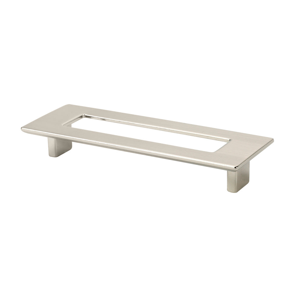 TOPEX DECORATIVE CABINET HARDWARE LARGE RECTANGULAR PULL WITH HOLE - cabinetknobsonline