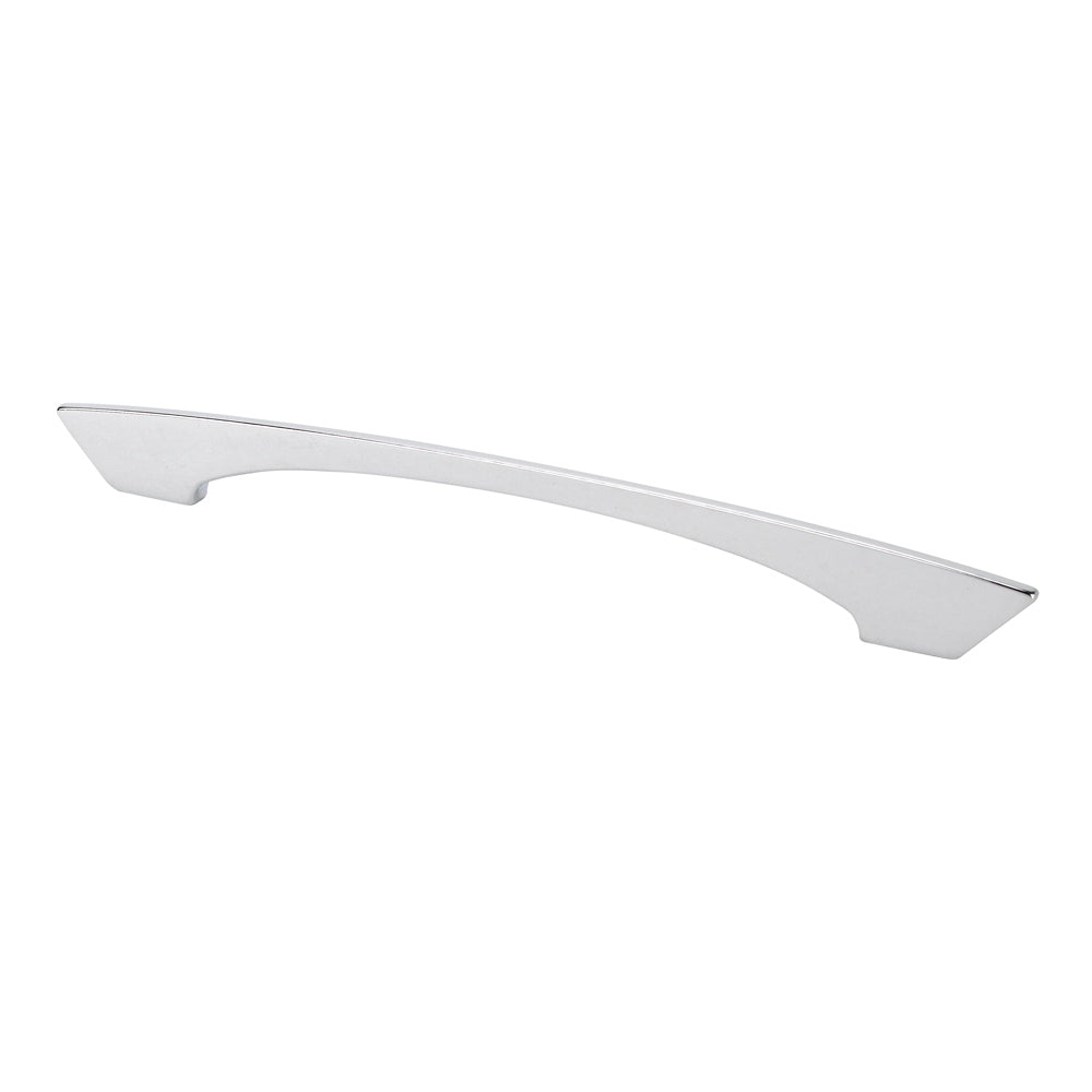 TOPEX DECORATIVE CABINET HARDWARE BOWED THIN MODERN PULL - cabinetknobsonline