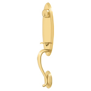 Deltana Architectural Hardware Residential Locks: Home Series St. Ann Handleset each - cabinetknobsonline