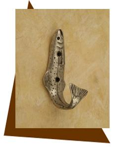 Anne At Home Fish Hook  Towel Hook - cabinetknobsonline