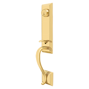 Deltana Architectural Hardware Residential Locks: Home Series Kingston Handleset each - cabinetknobsonline